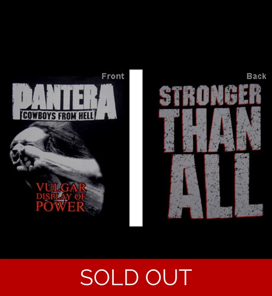 Pantera Stronger T-Shirt LG